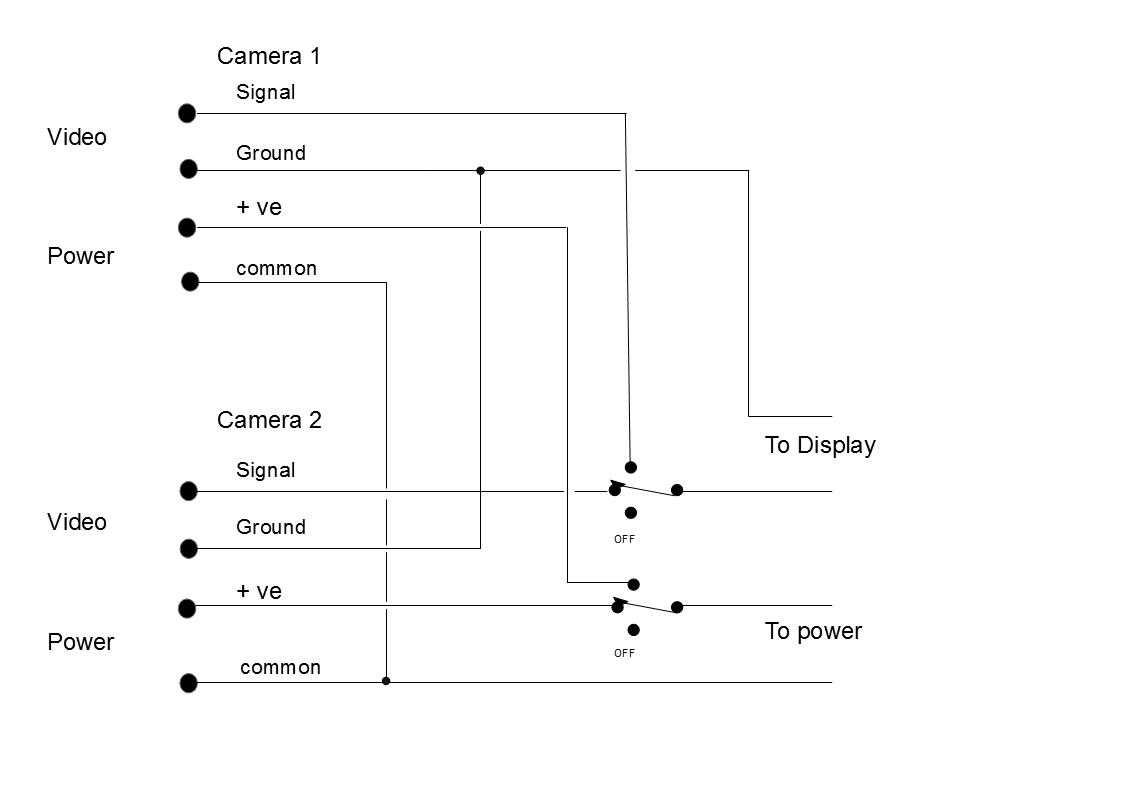 6 pin reversing camera wiring diagram