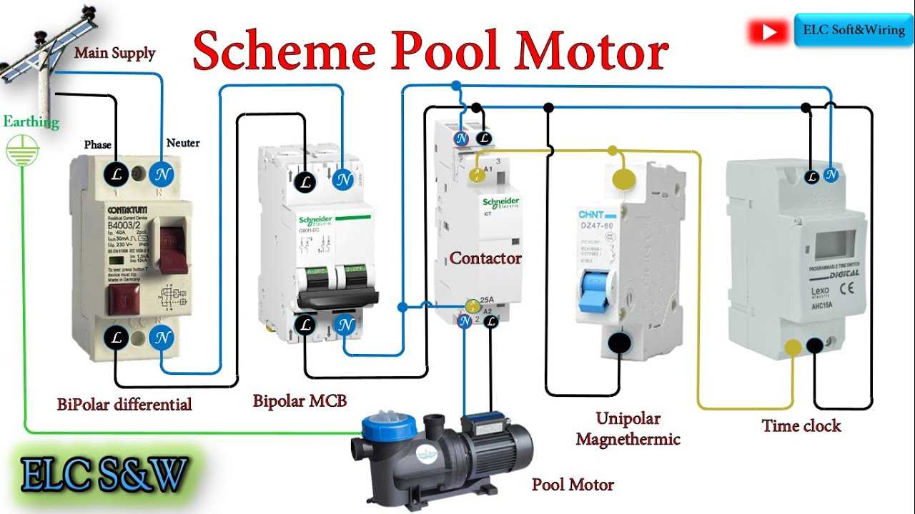 pool pump wiring diagram