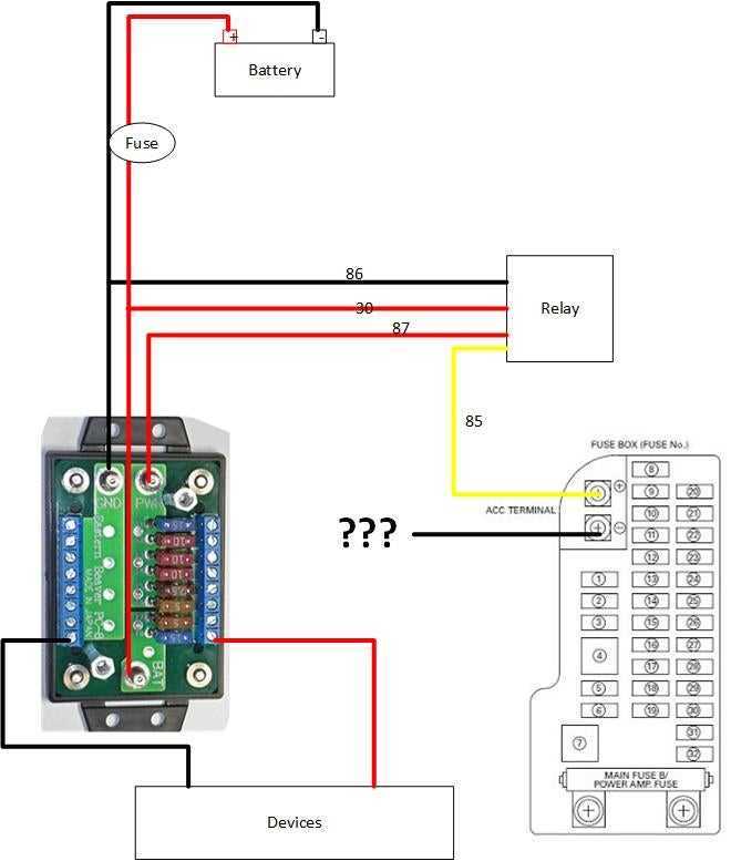 fuse block wiring diagram