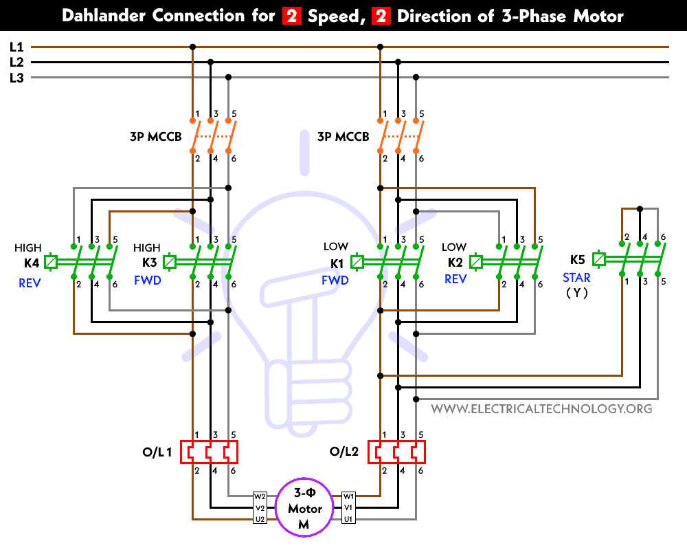 two speed electric motor wiring diagrams