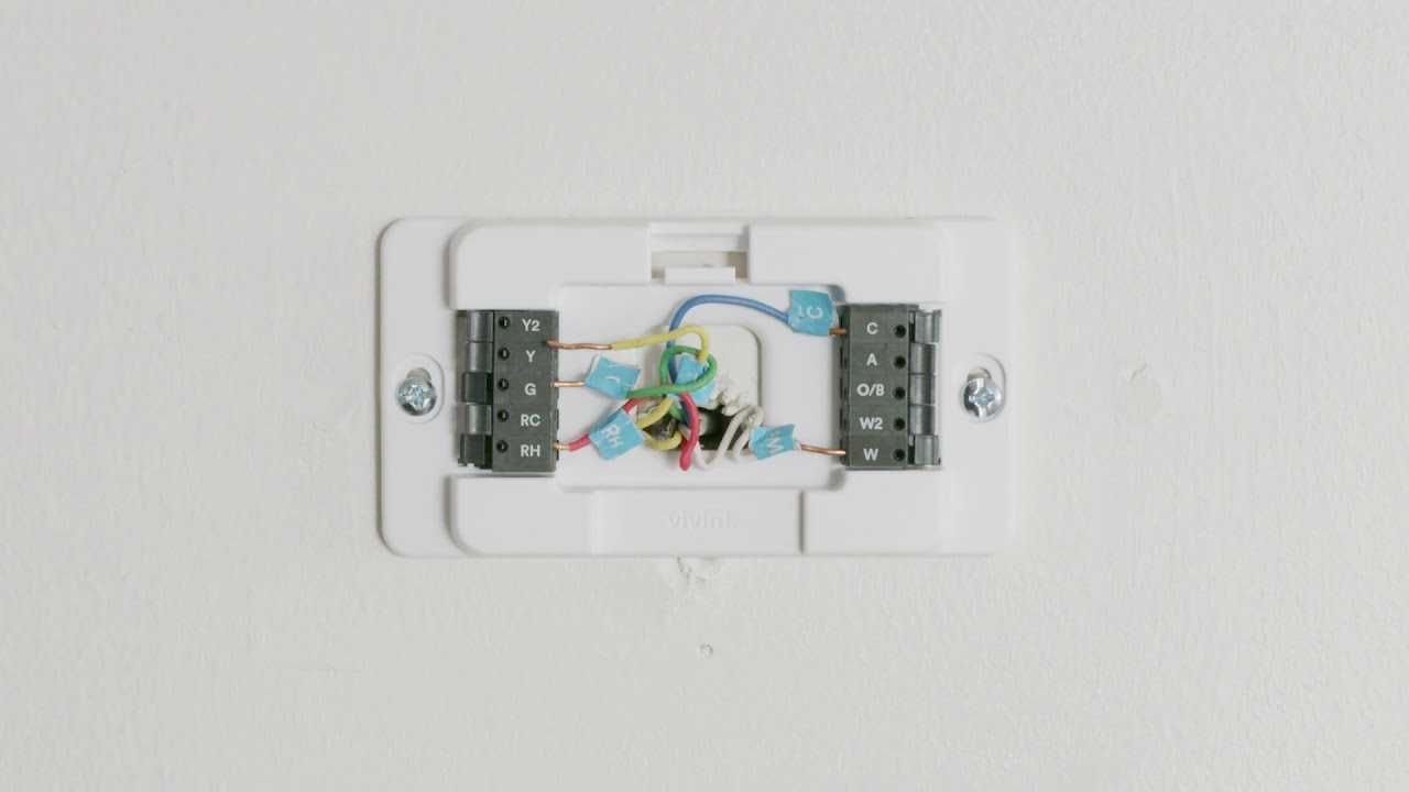 vivint thermostat wiring diagram