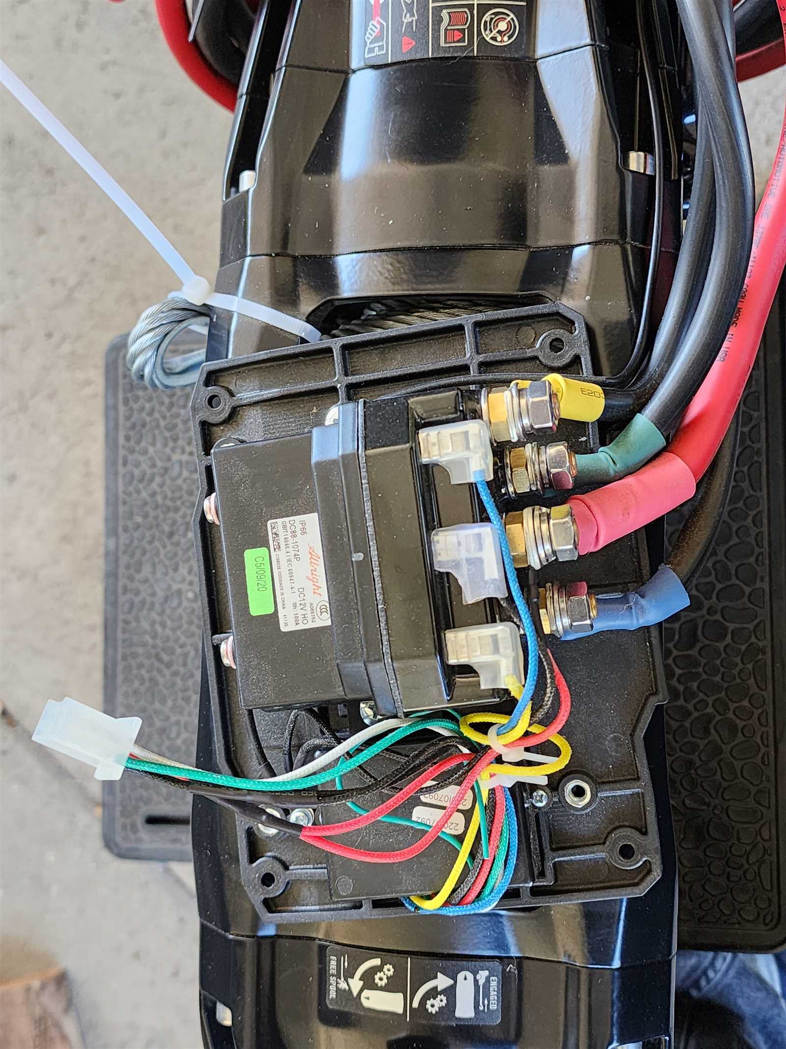 winch switch wiring diagram