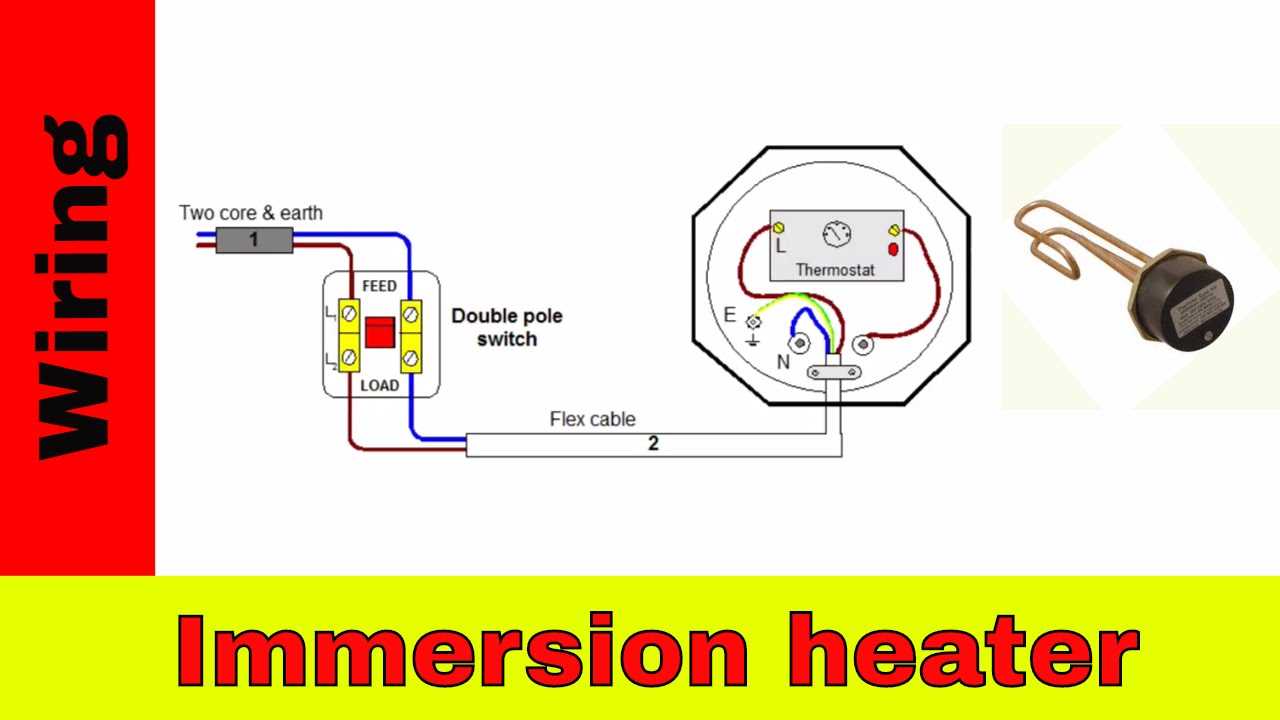 wiring diagram for dual element water heater