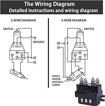 2 solenoid winch wiring diagram