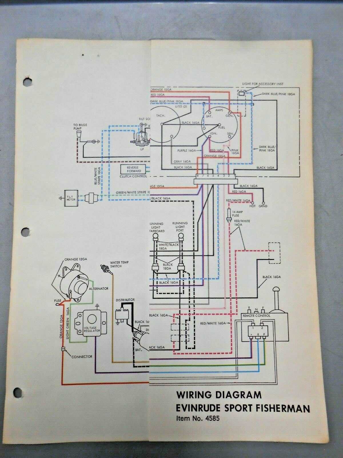 johnson outboard evinrude ignition switch wiring diagram