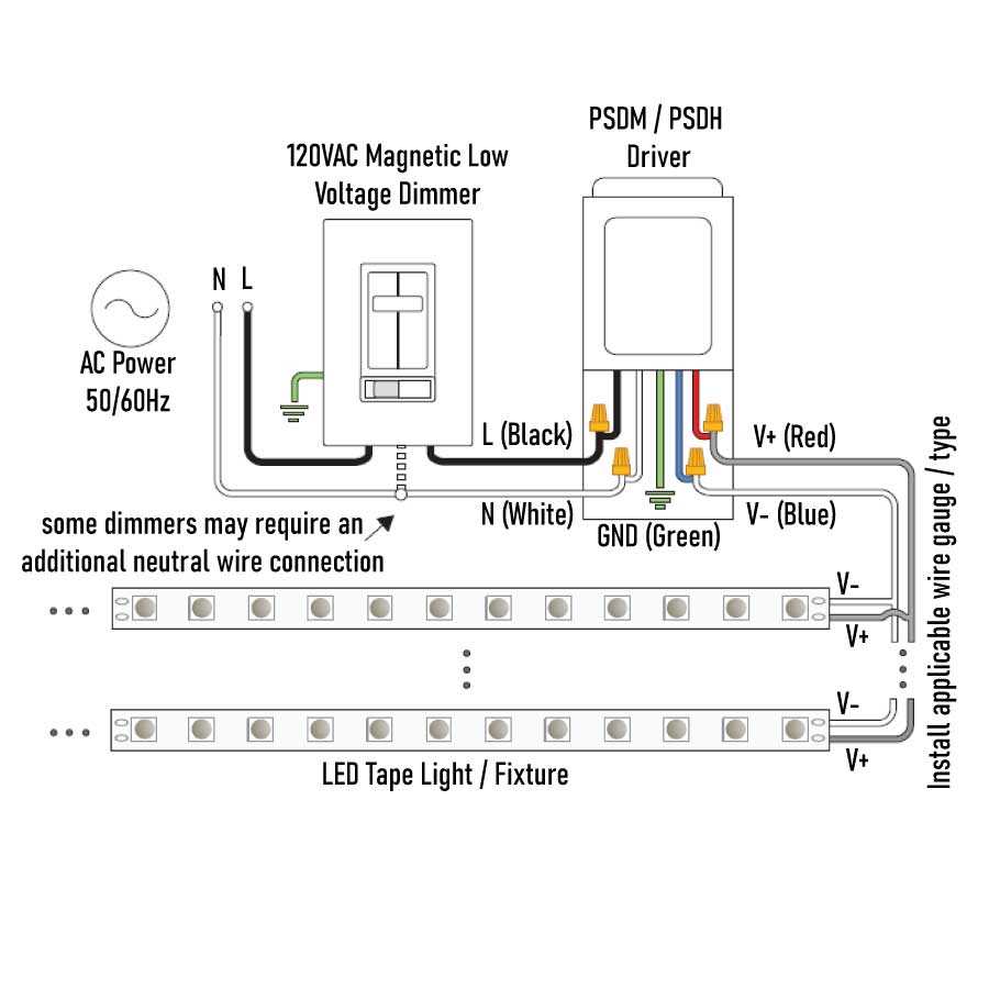 120 277v led driver wiring diagram