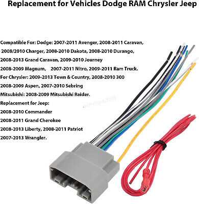 2010 jeep wrangler radio wiring diagram