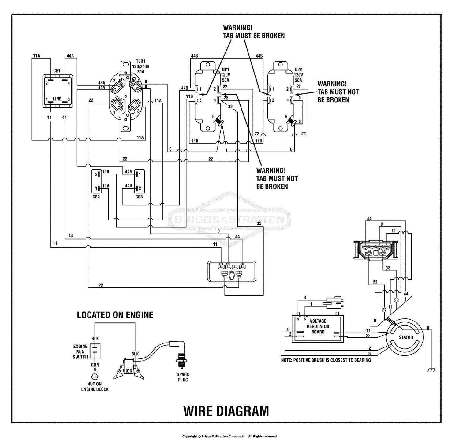 portable generator wiring diagram