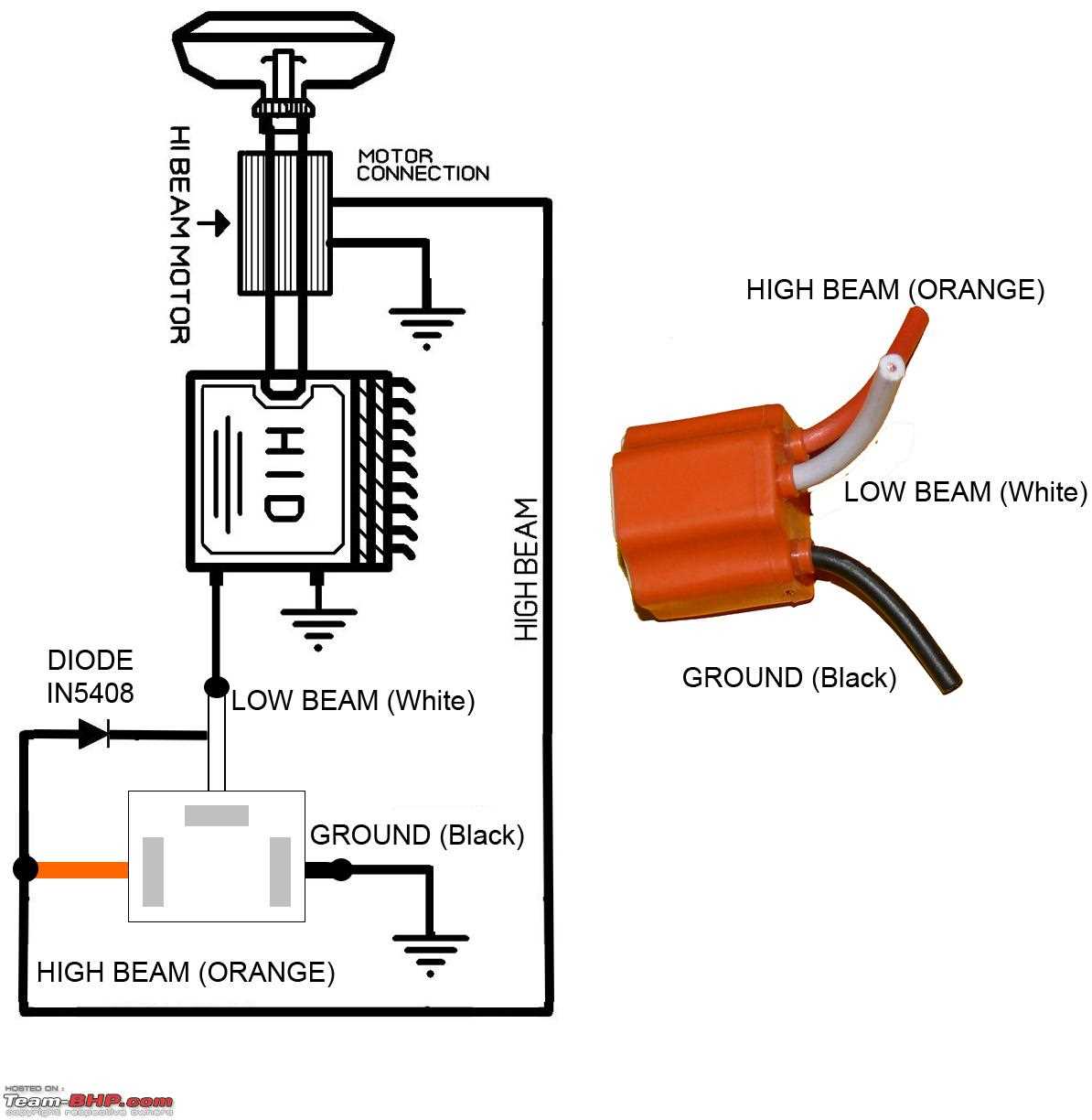 wiring diagram for hid lights