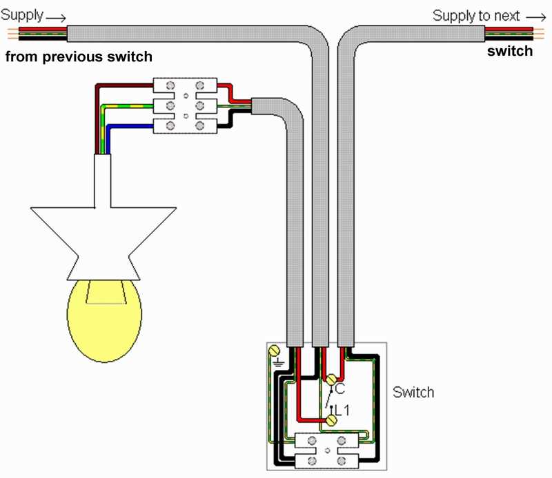 multi light wiring diagram