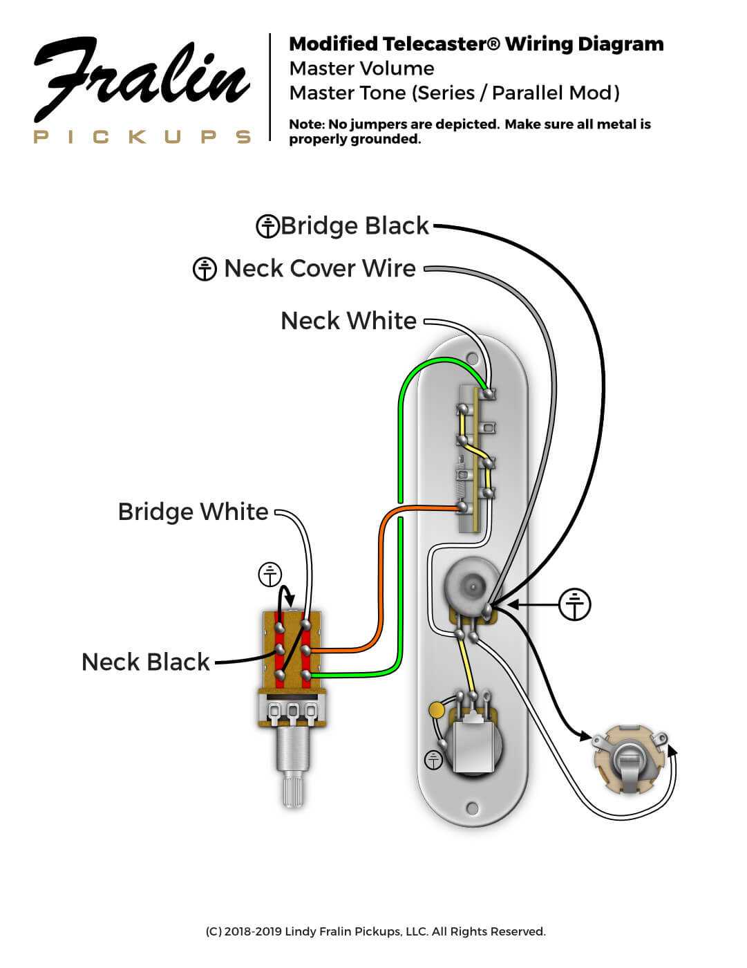 wiring diagram for telecaster guitar