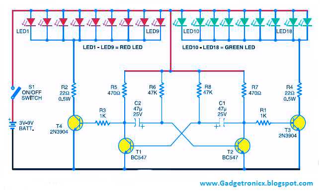 christmas lights wiring diagram