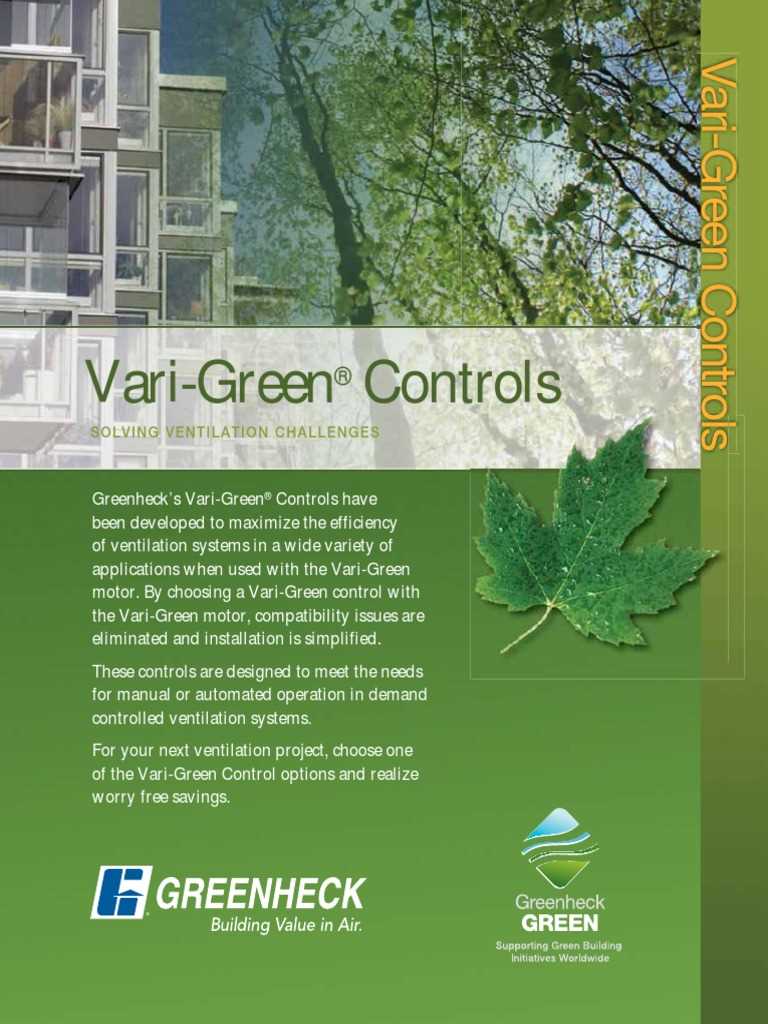 greenheck vari green wiring diagram