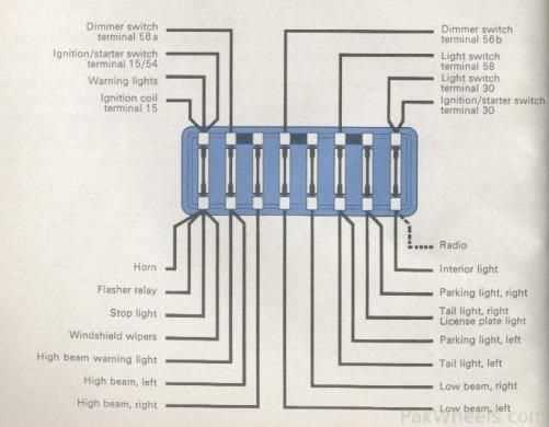 wiring diagram for 1965 vw type 1 bug