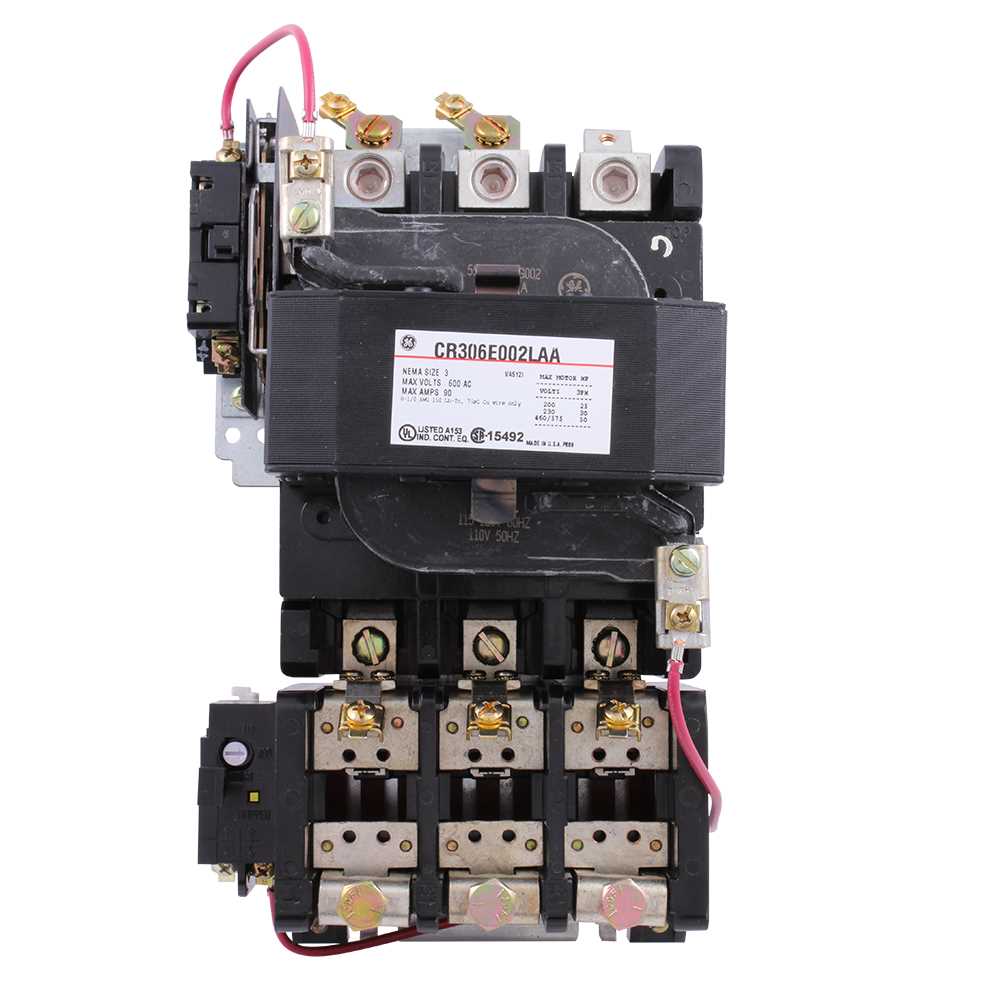 ge cr306 magnetic starter wiring diagram