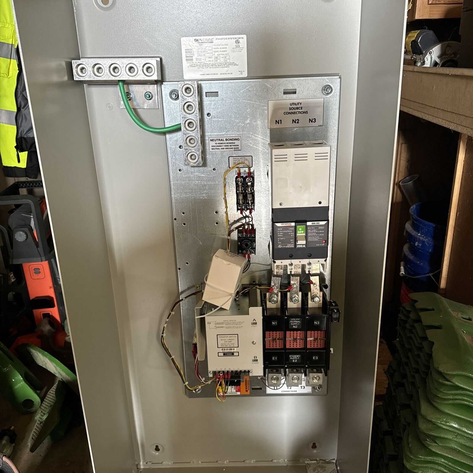 200 amp transfer switch wiring diagram