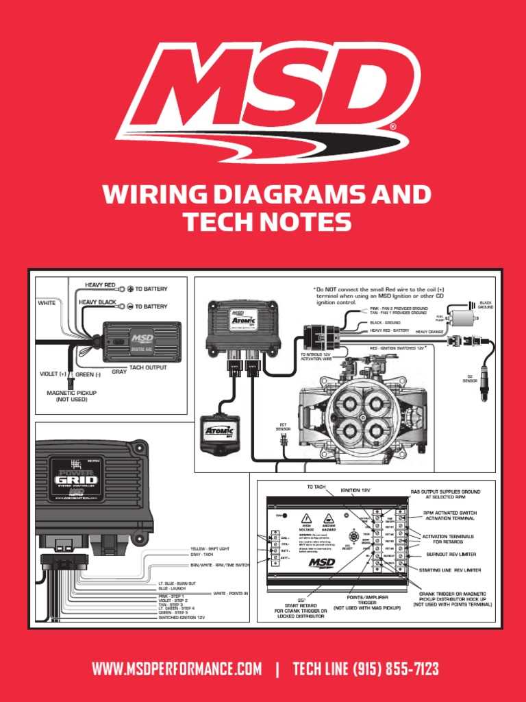 msd hei distributor wiring diagram