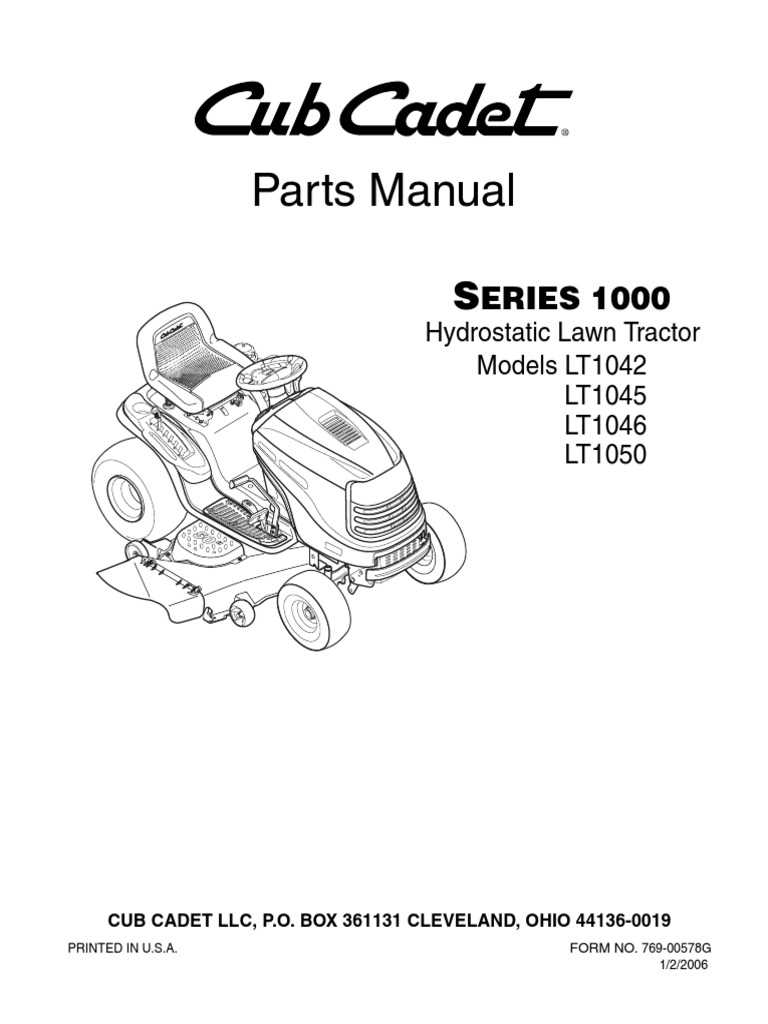 wiring diagram for cub cadet lt1042