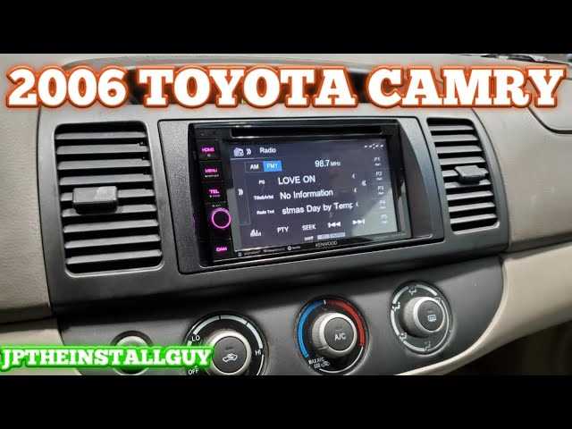 2005 toyota camry radio wiring diagram