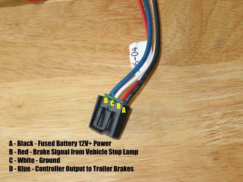 electric trailer brake wiring diagram