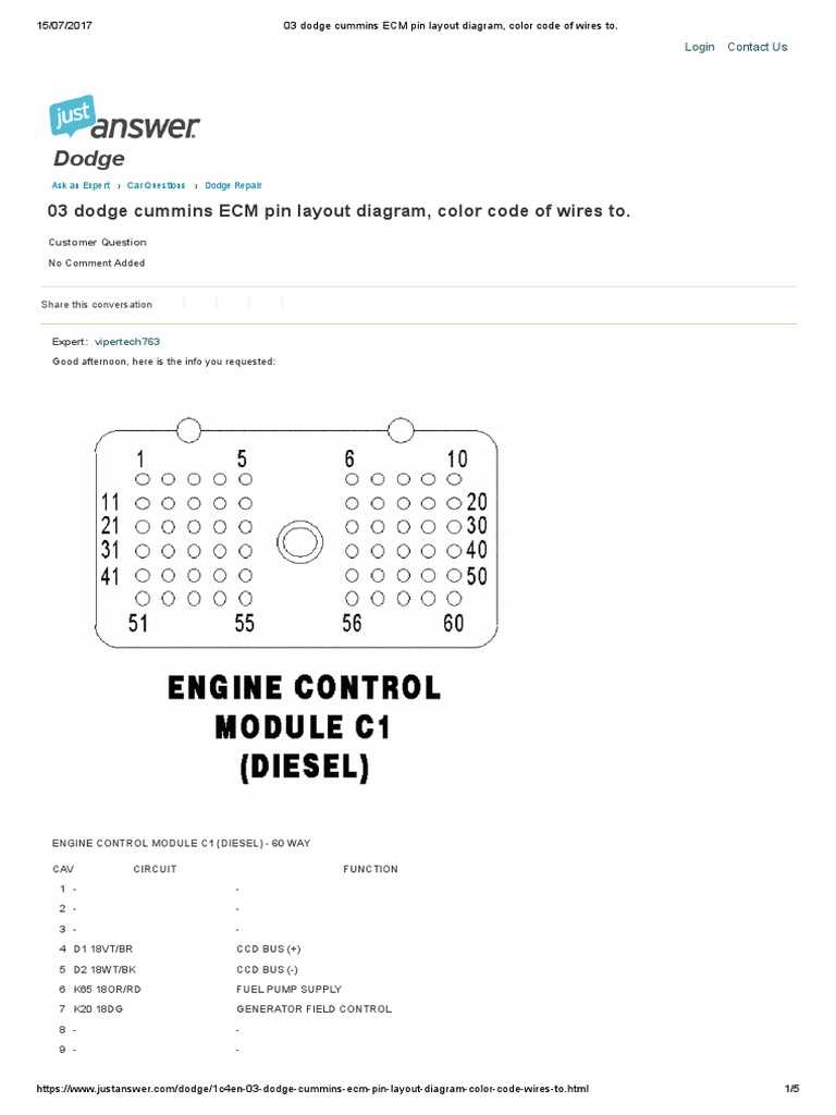 wireing diagram 2005 dodge 2500 cummings