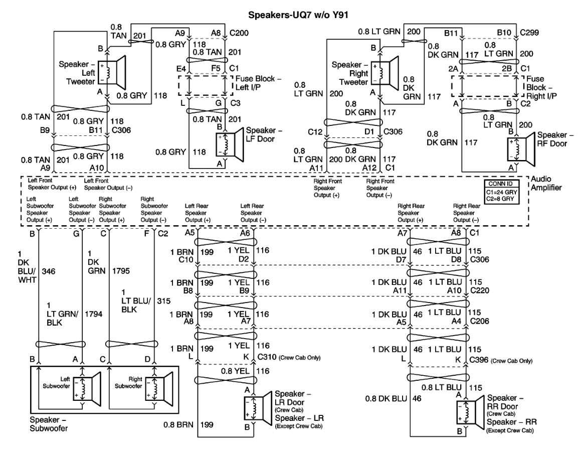 bose subwoofer wiring diagram