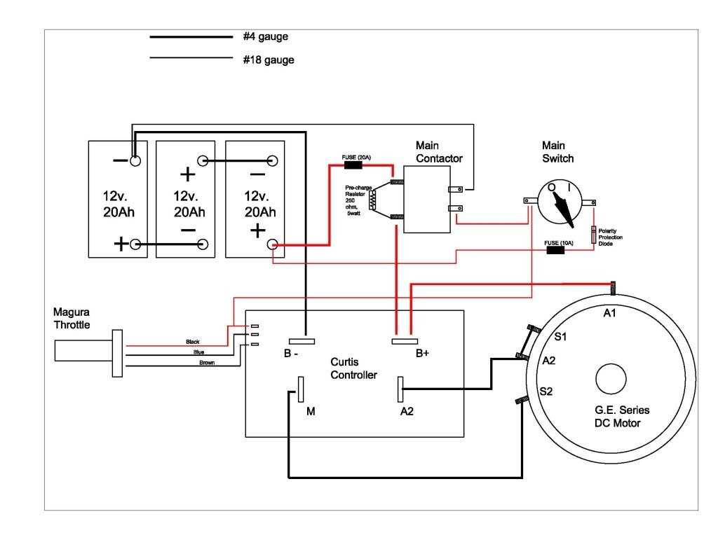 36 volt curtis controller wiring diagram