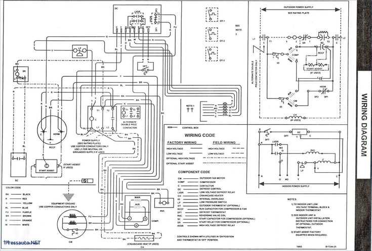 goodman ac unit wiring diagram