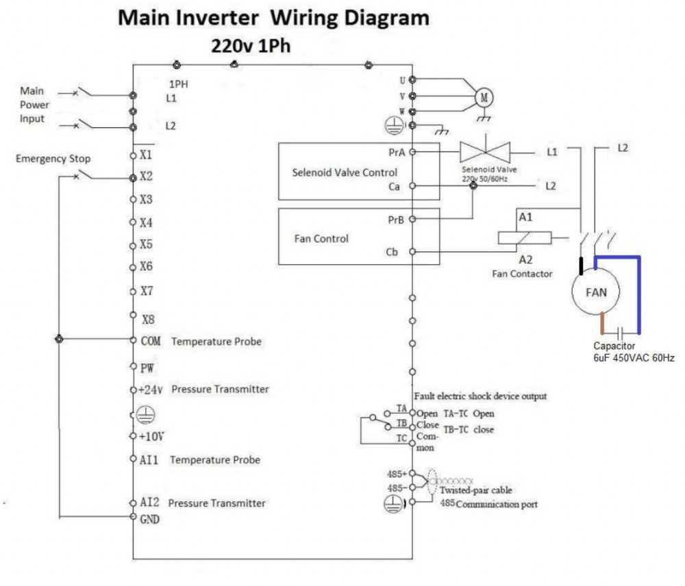 compressor diagram wiring