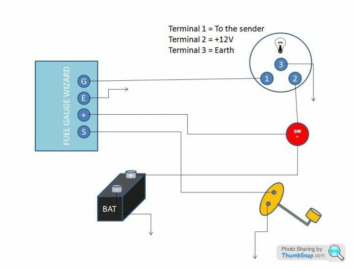 gas gauge wiring diagram