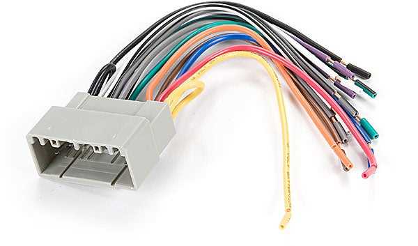 2008 dodge ram radio wiring harness diagram