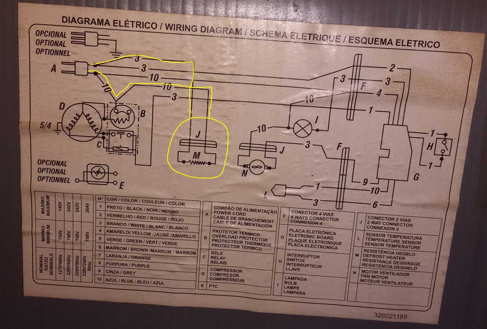 whirlpool fridge wiring diagram