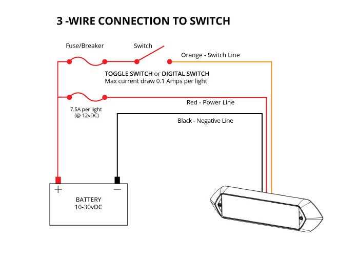 3 wire light bar wiring diagram