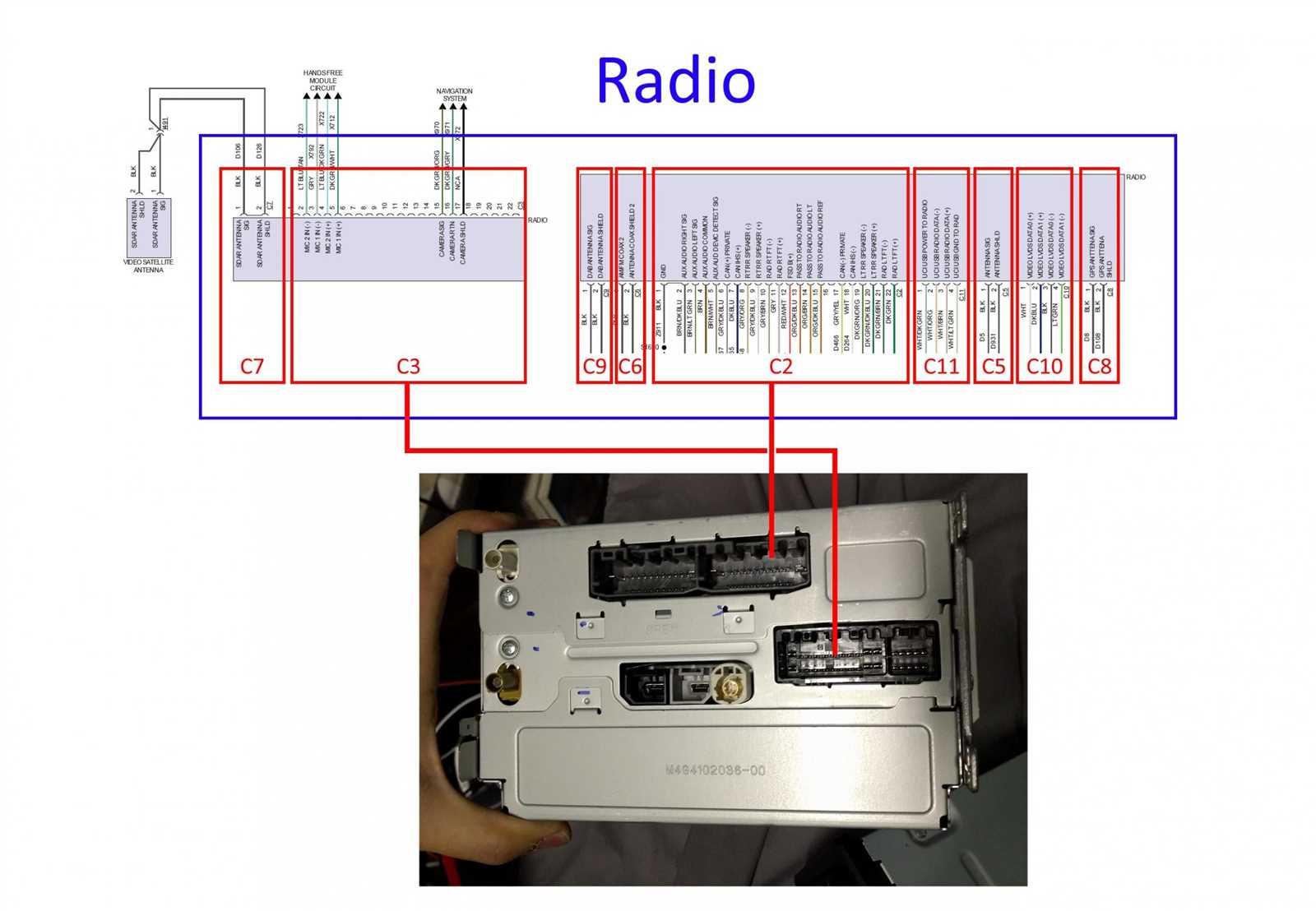 stereo chrysler radio uconnect wiring diagrams