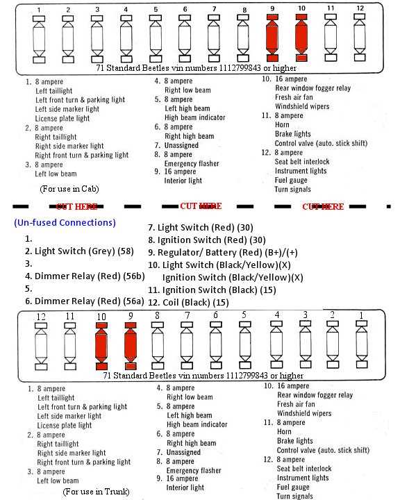 1972 volkswagen beetle wiring diagram