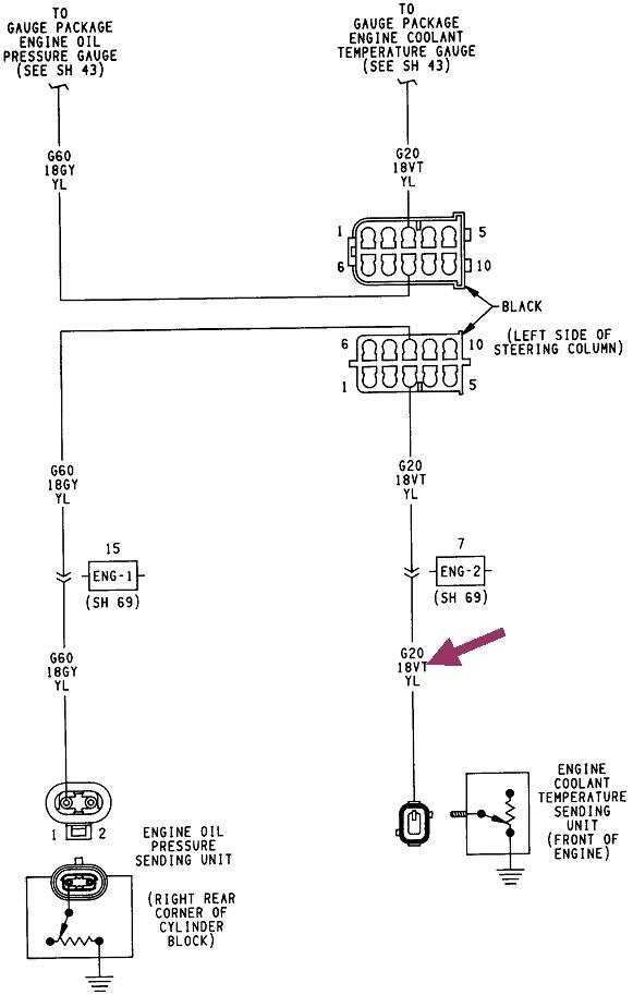 water temperature gauge wiring diagram