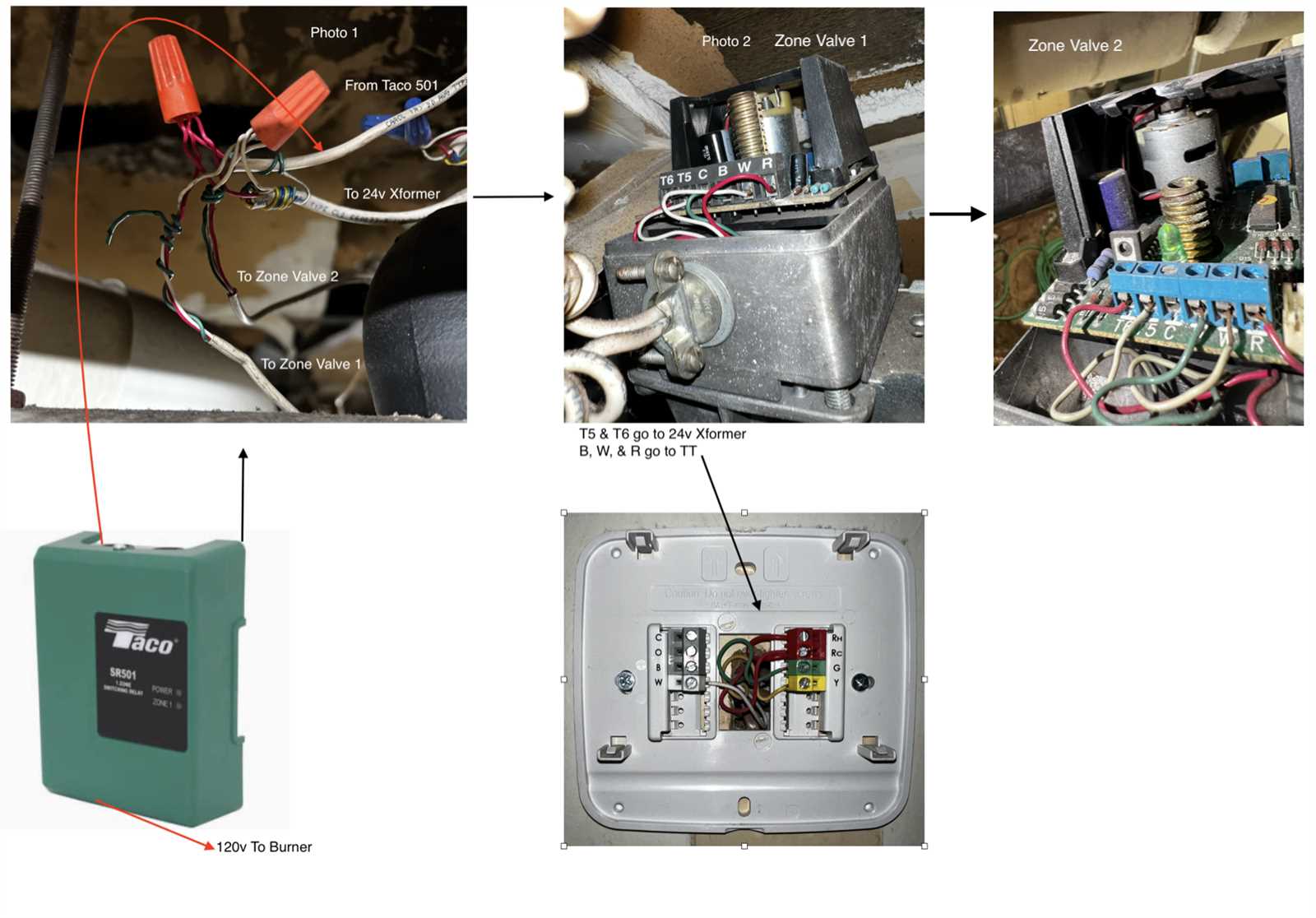 taco zone valve wiring diagram