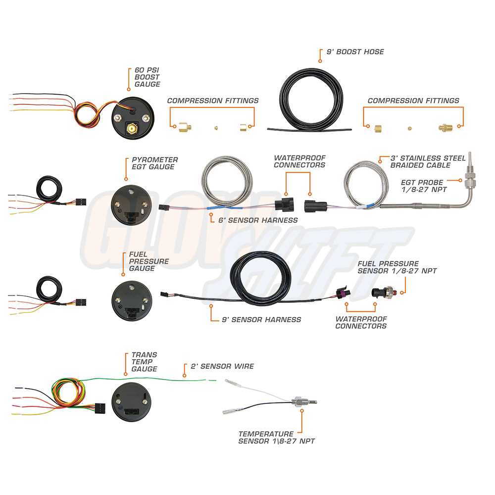 glowshift boost gauge wiring diagram