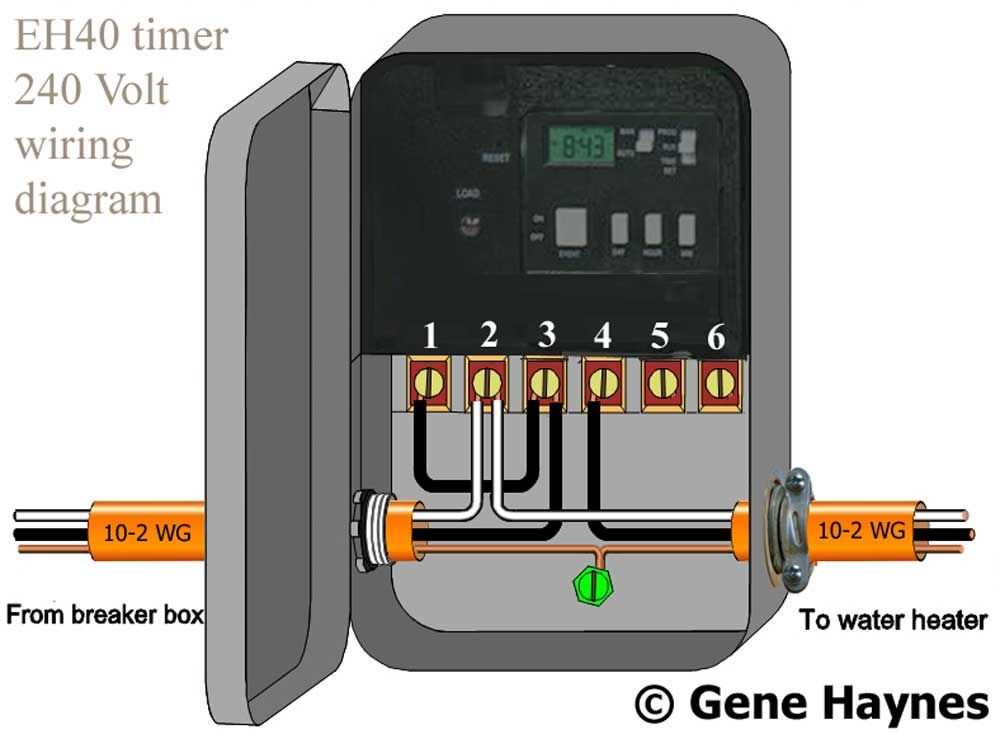 intermatic timer switch wiring diagram