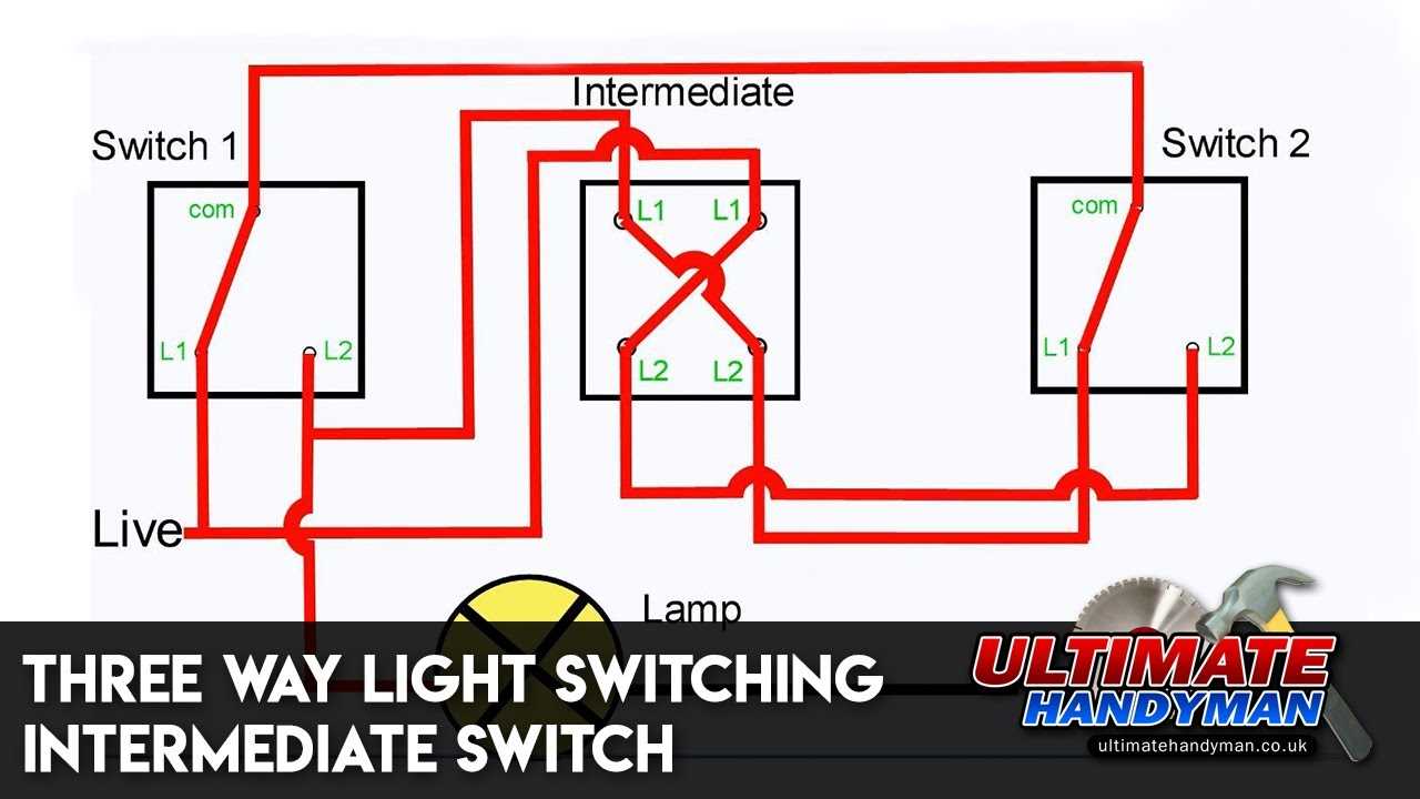 3 way lighting wiring diagram