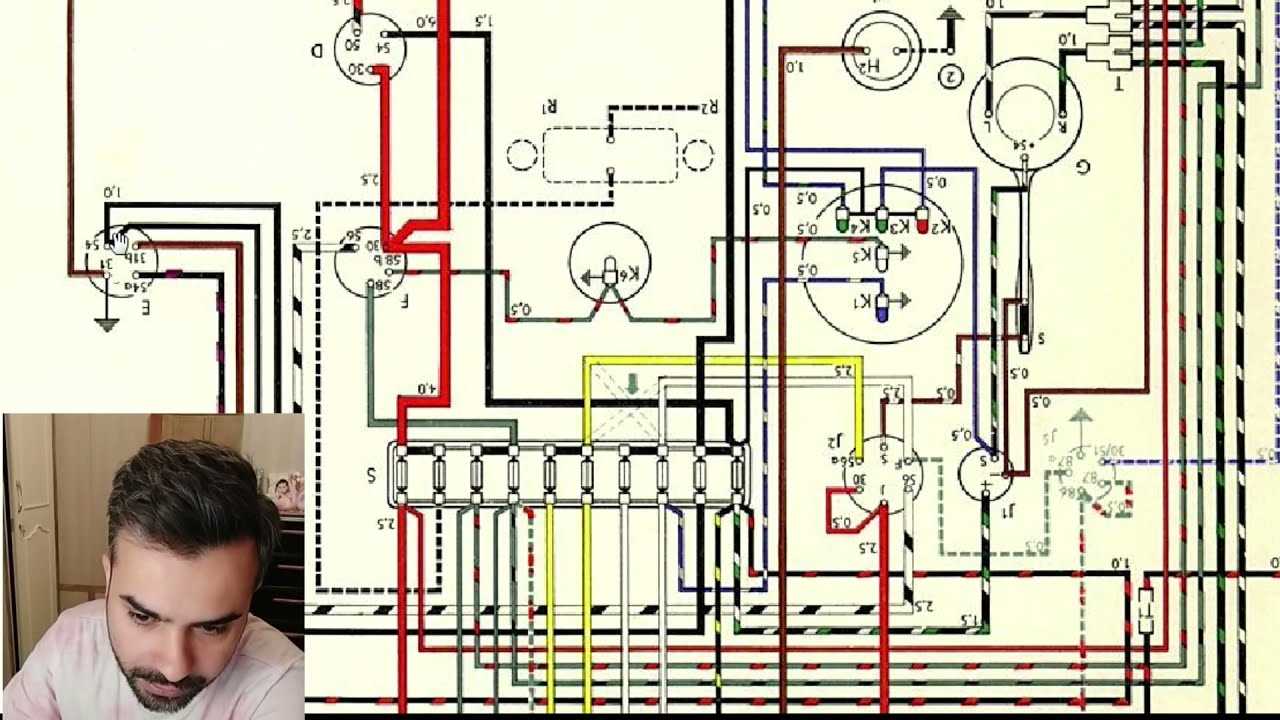 wiring diagram vw beetle