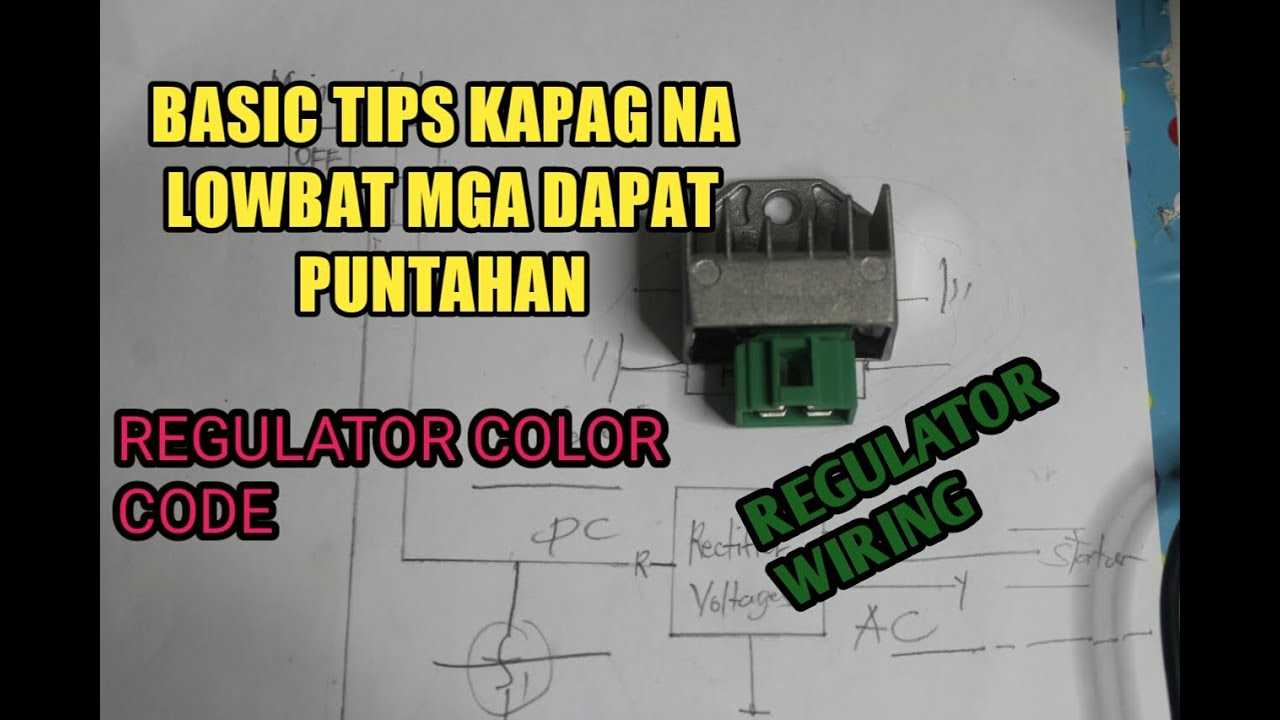 rectifier regulator wiring diagram