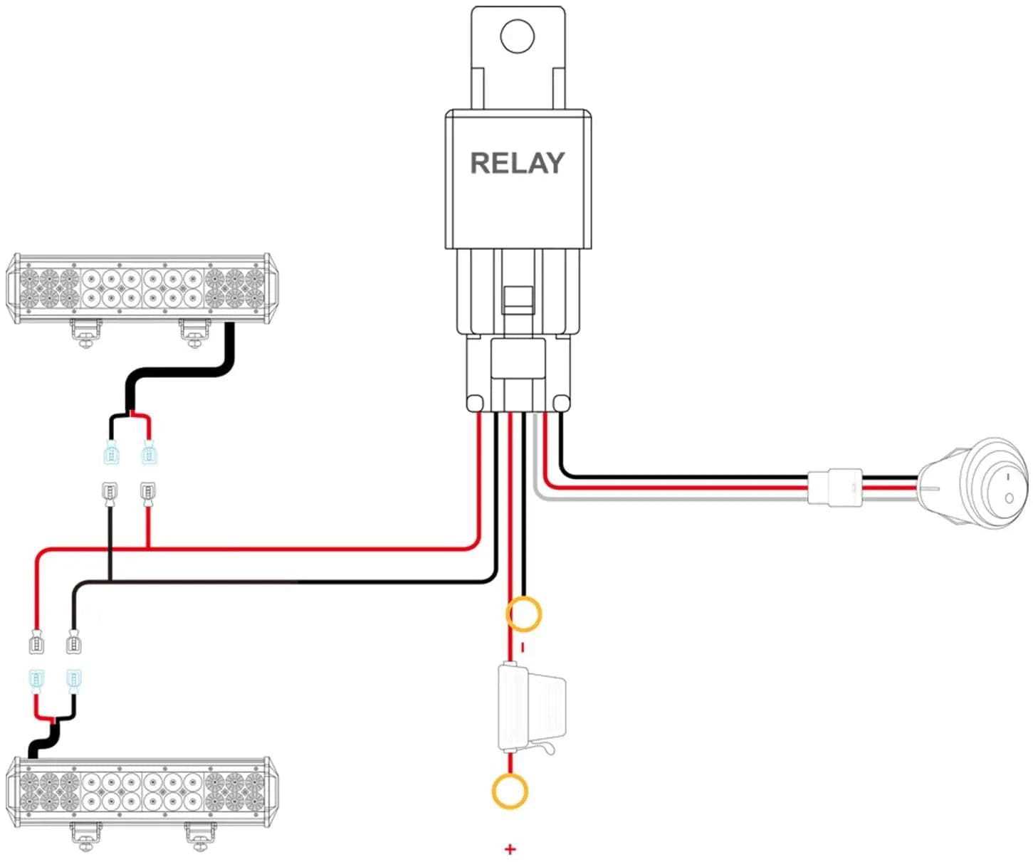 atv light bar wiring diagram