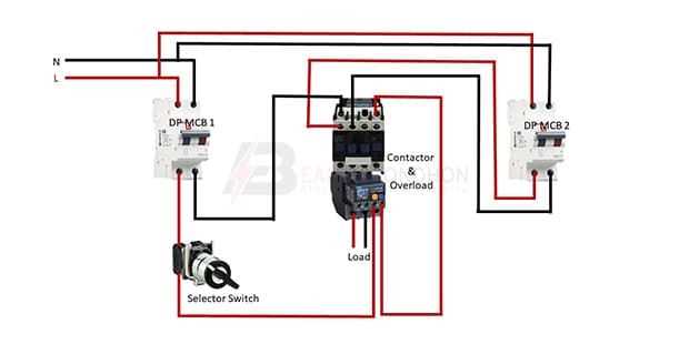 3 position selector switch wiring diagram