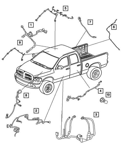 2006 dodge ram stereo wiring harness diagram