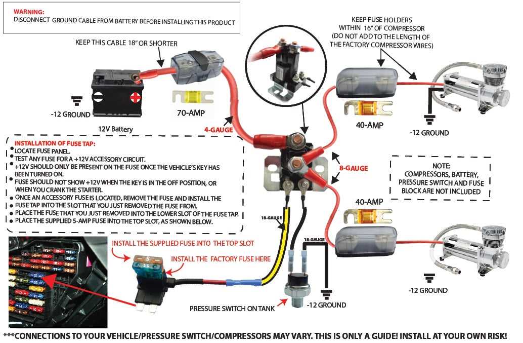 air suspension wiring diagram