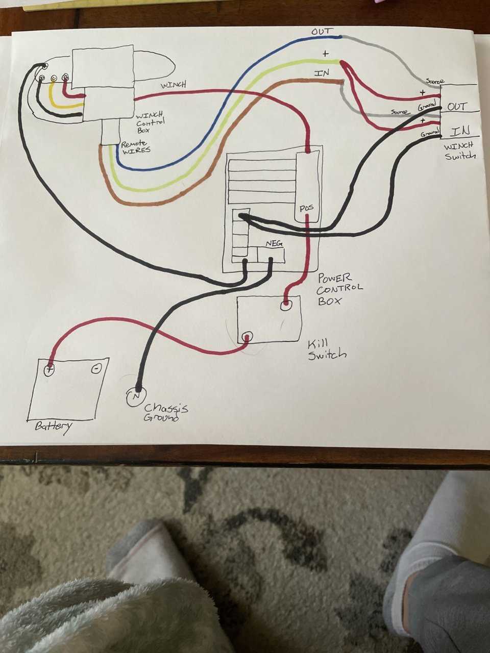 atv winch switch wiring diagram