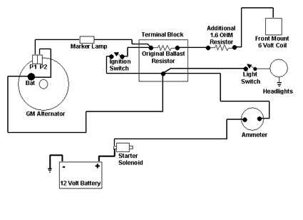 6 volt ford 8n wiring diagram