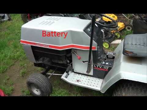 wiring diagram for craftsman lawn tractor