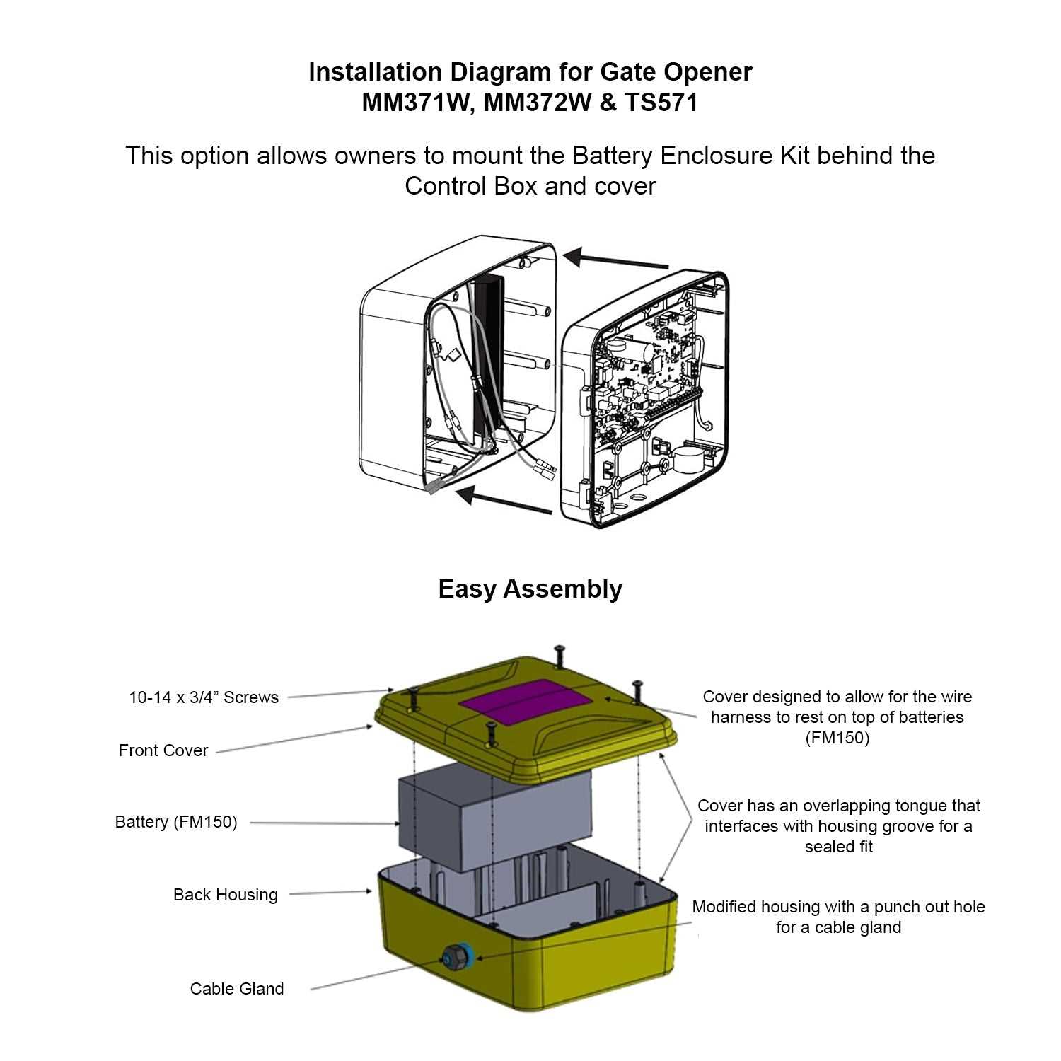 mighty mule gate opener wiring diagram